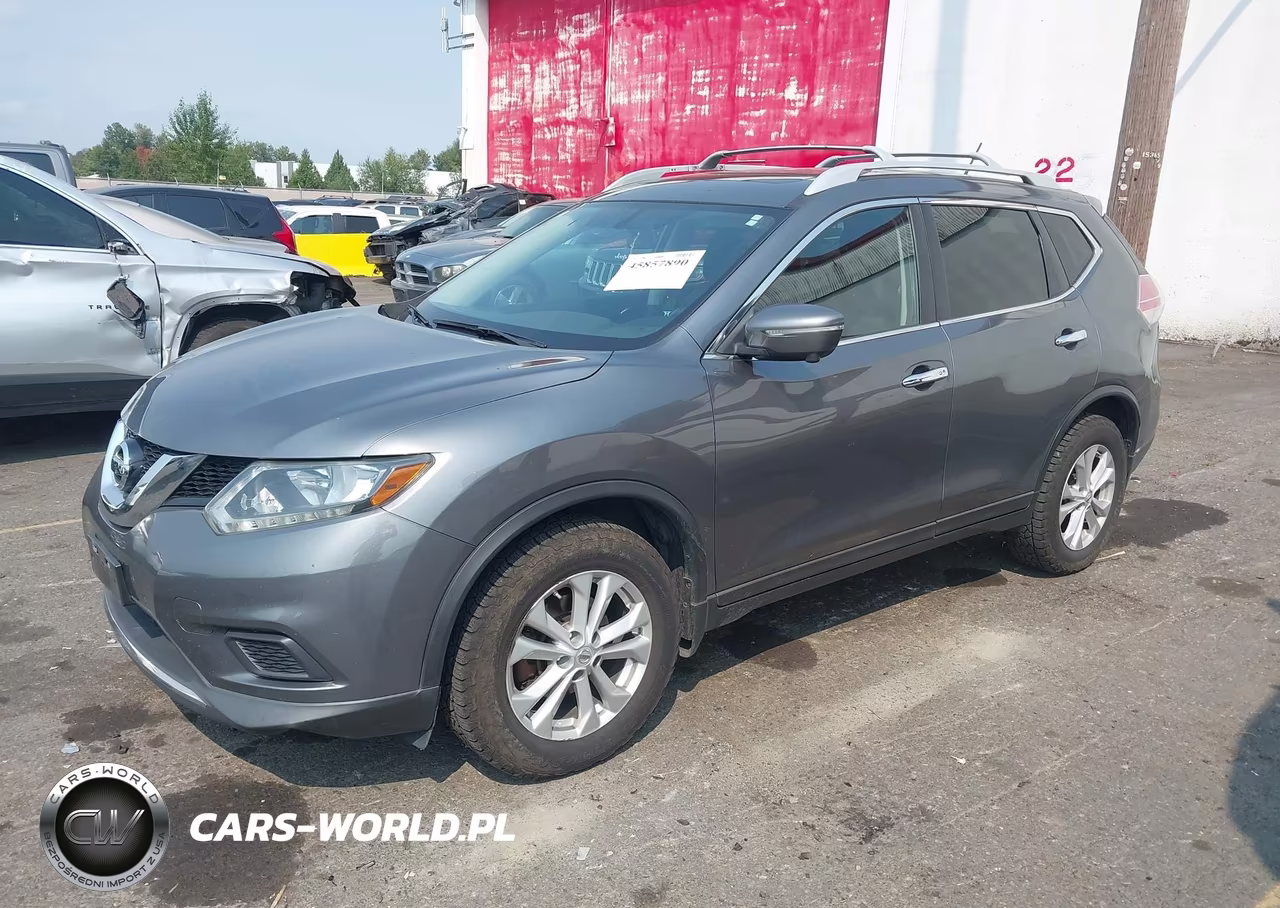 2014 Nissan Rogue S-Sl-Sv VIN:5N1AT2MV8EC791506 - 2