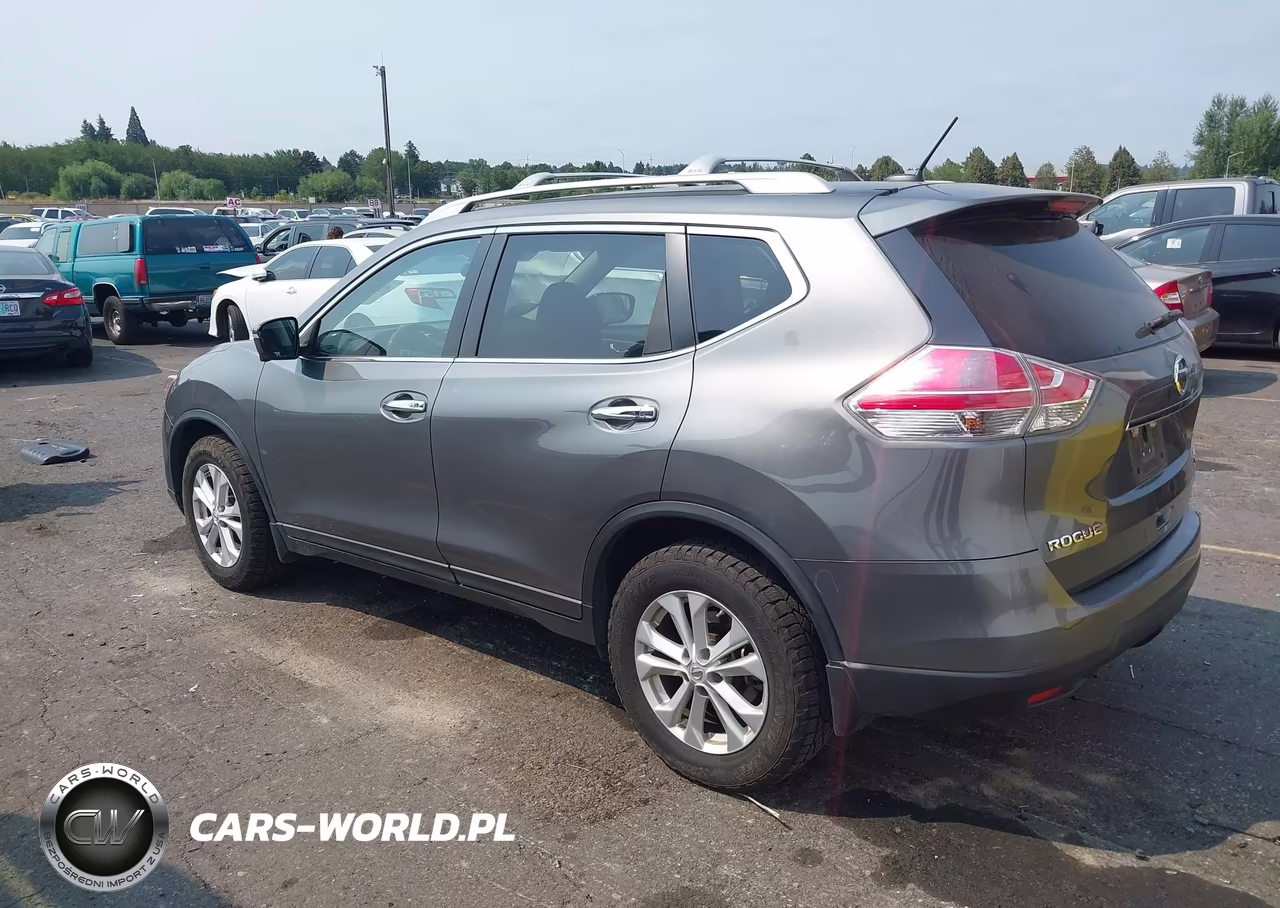 2014 Nissan Rogue S-Sl-Sv VIN:5N1AT2MV8EC791506 - 3