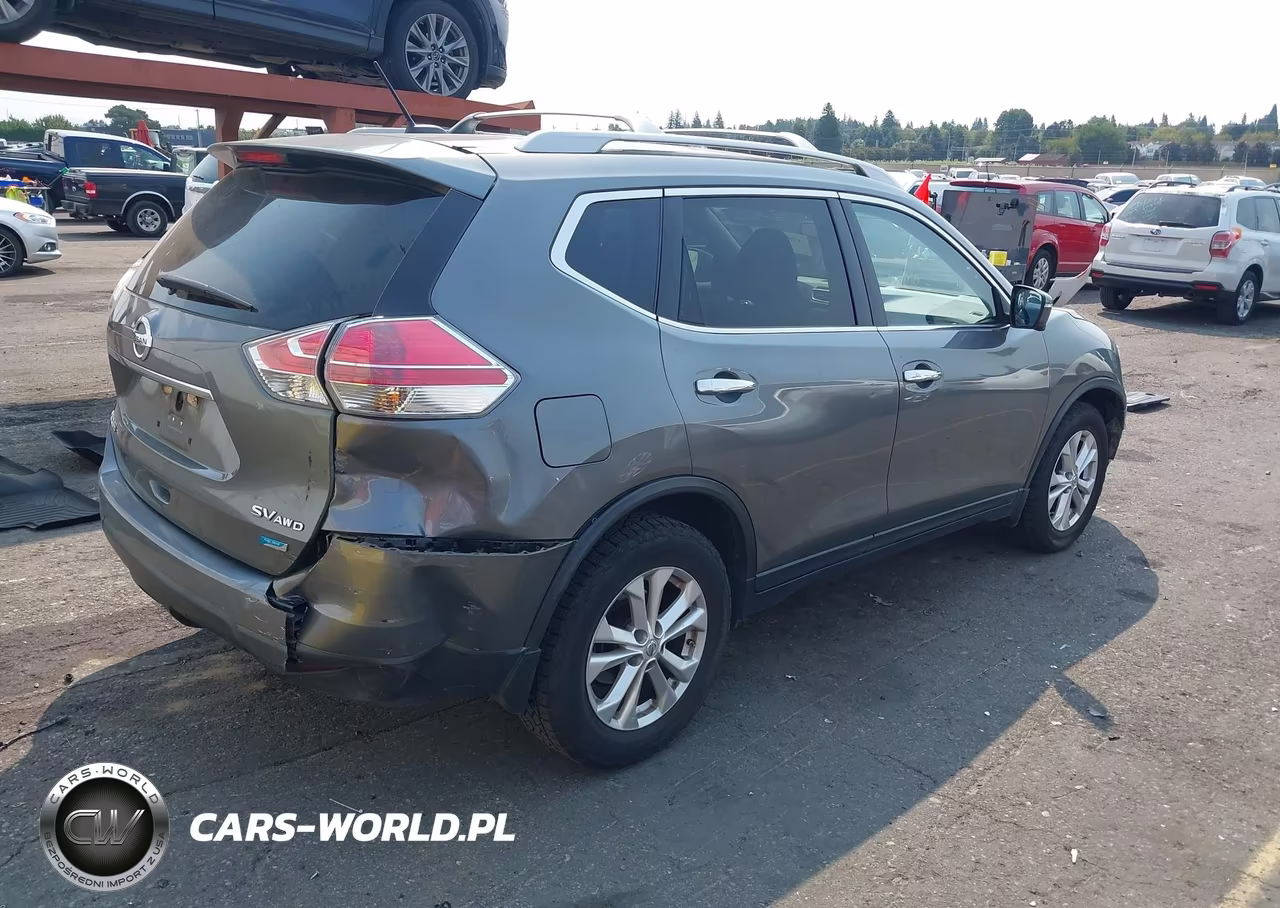2014 Nissan Rogue S-Sl-Sv VIN:5N1AT2MV8EC791506 - 4