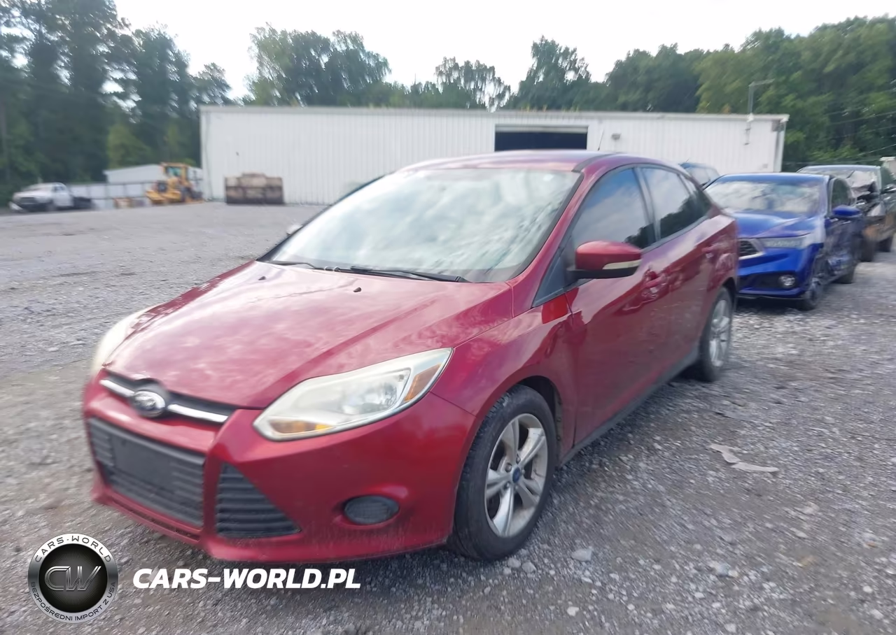 2014 Ford Focus Se VIN:1FADP3F21EL243772 - 2