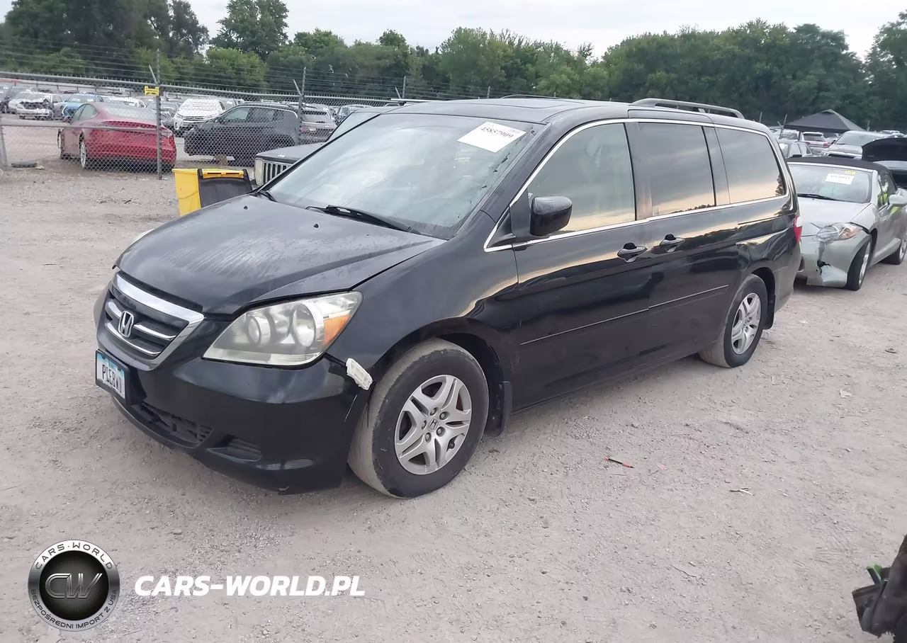 2007 Honda Odyssey Ex-L VIN:5FNRL38737B143442 - 2