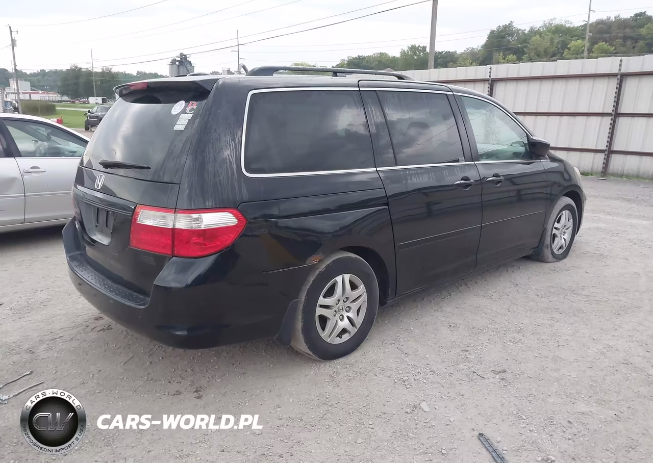 2007 Honda Odyssey Ex-L VIN:5FNRL38737B143442 - 4