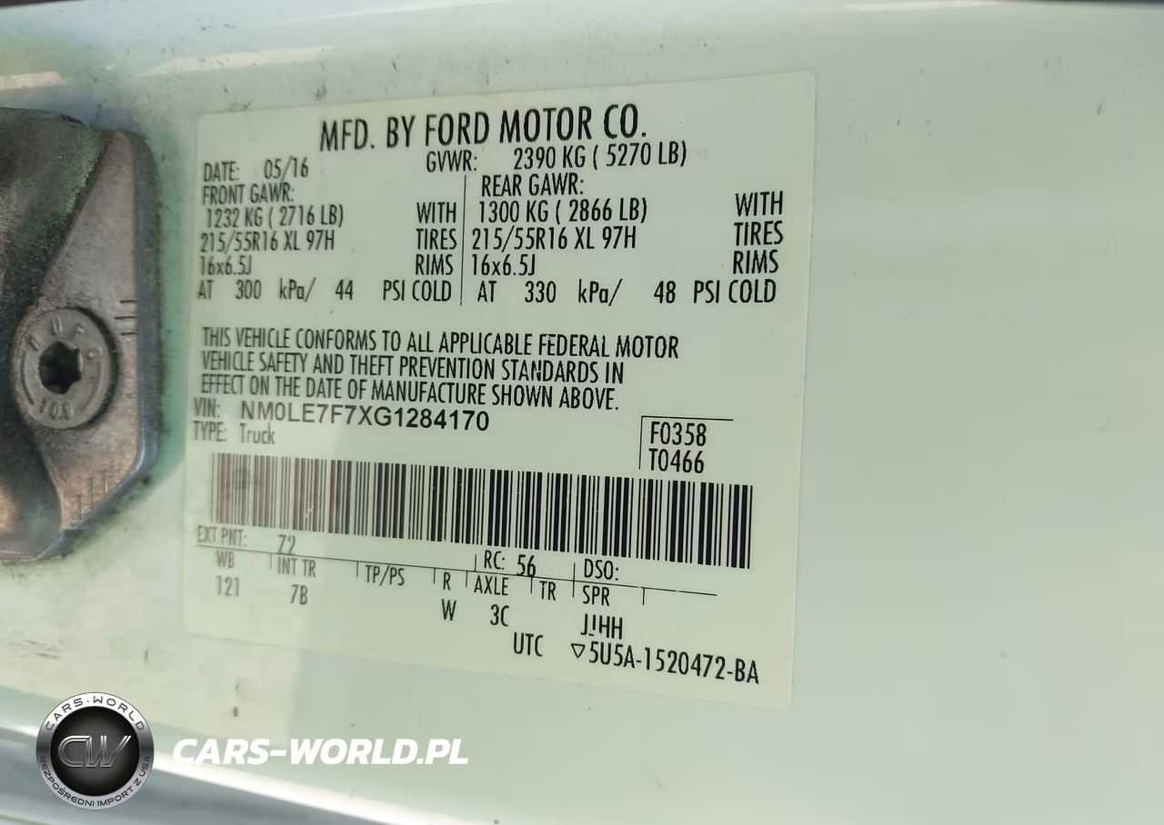 2016 Ford Transit Connect Xlt VIN:NM0LE7F7XG1284170 - 9