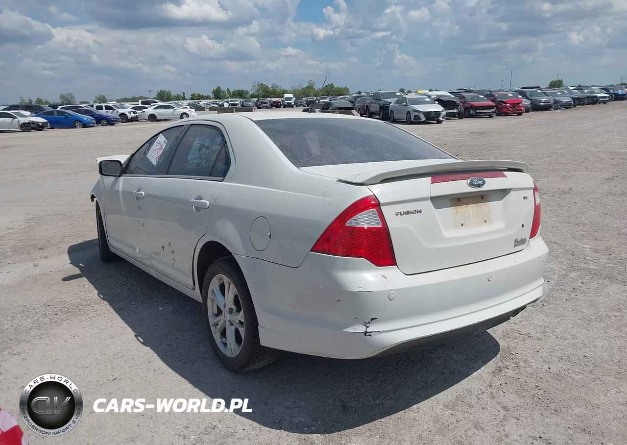 2012 Ford Fusion Se VIN:3FAHP0HA5CR209823 - 3