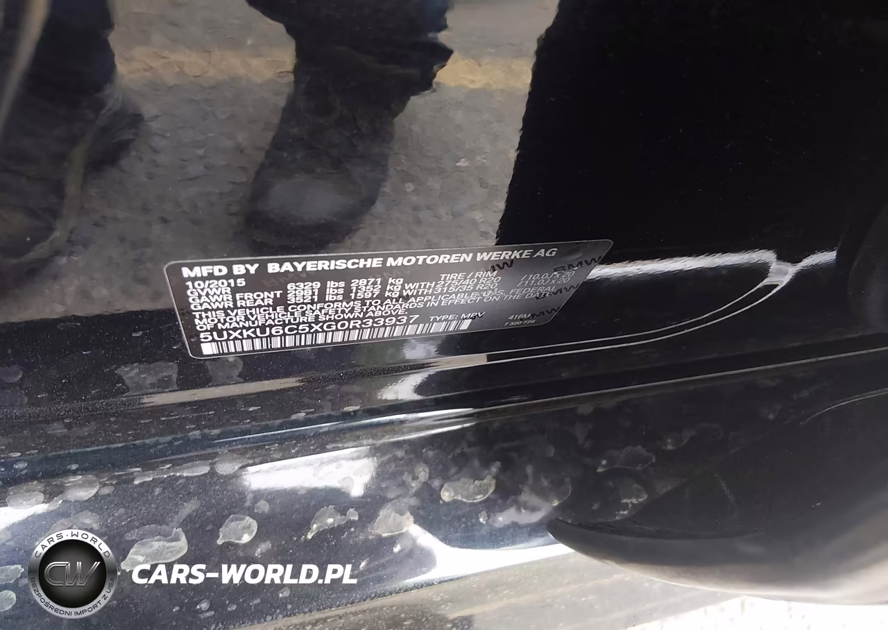2016 BMW X6 xDrive50I VIN:5UXKU6C5XG0R33937 - 9