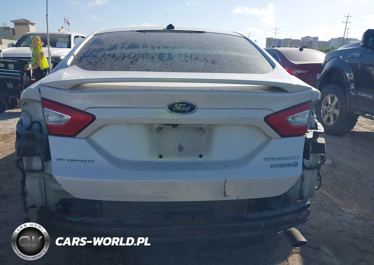 2016 Ford Fusion Hybrid Titanium VIN:3FA6P0RUXGR156316 - 17