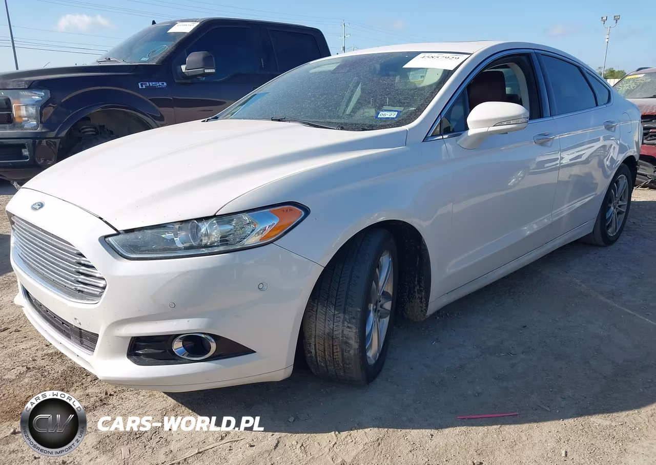 2016 Ford Fusion Hybrid Titanium VIN:3FA6P0RUXGR156316 - 2