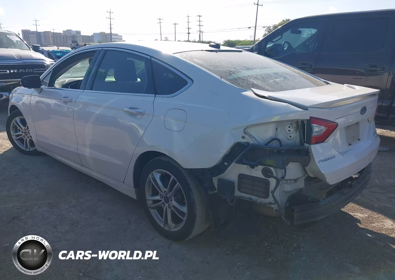 2016 Ford Fusion Hybrid Titanium VIN:3FA6P0RUXGR156316 - 3