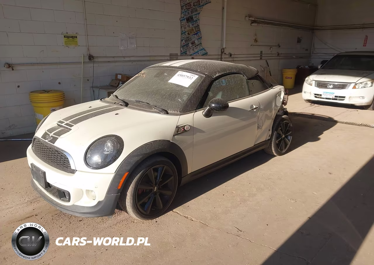 2012 Mini Cooper S VIN:WMWSX3C57CT465694 - 2