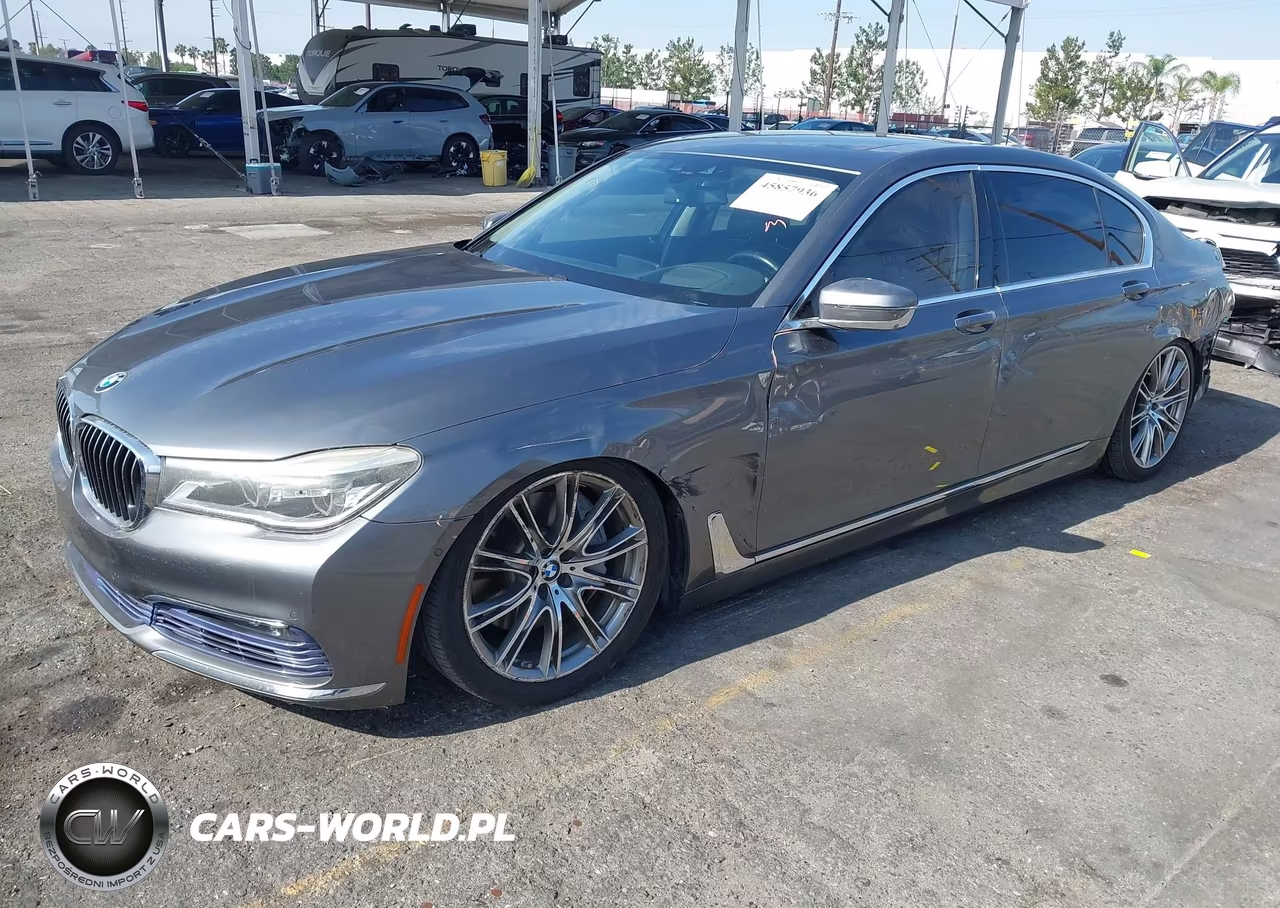 2016 BMW 750I VIN:WBA7F0C5XGGL99700 - 2
