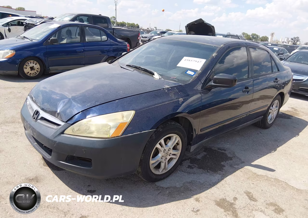 2007 Honda Accord 2.4 Vp VIN:1HGCM561X7A182004 - 2