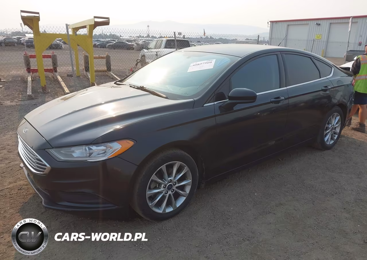 2017 Ford Fusion Se VIN:3FA6P0H73HR125776 - 2