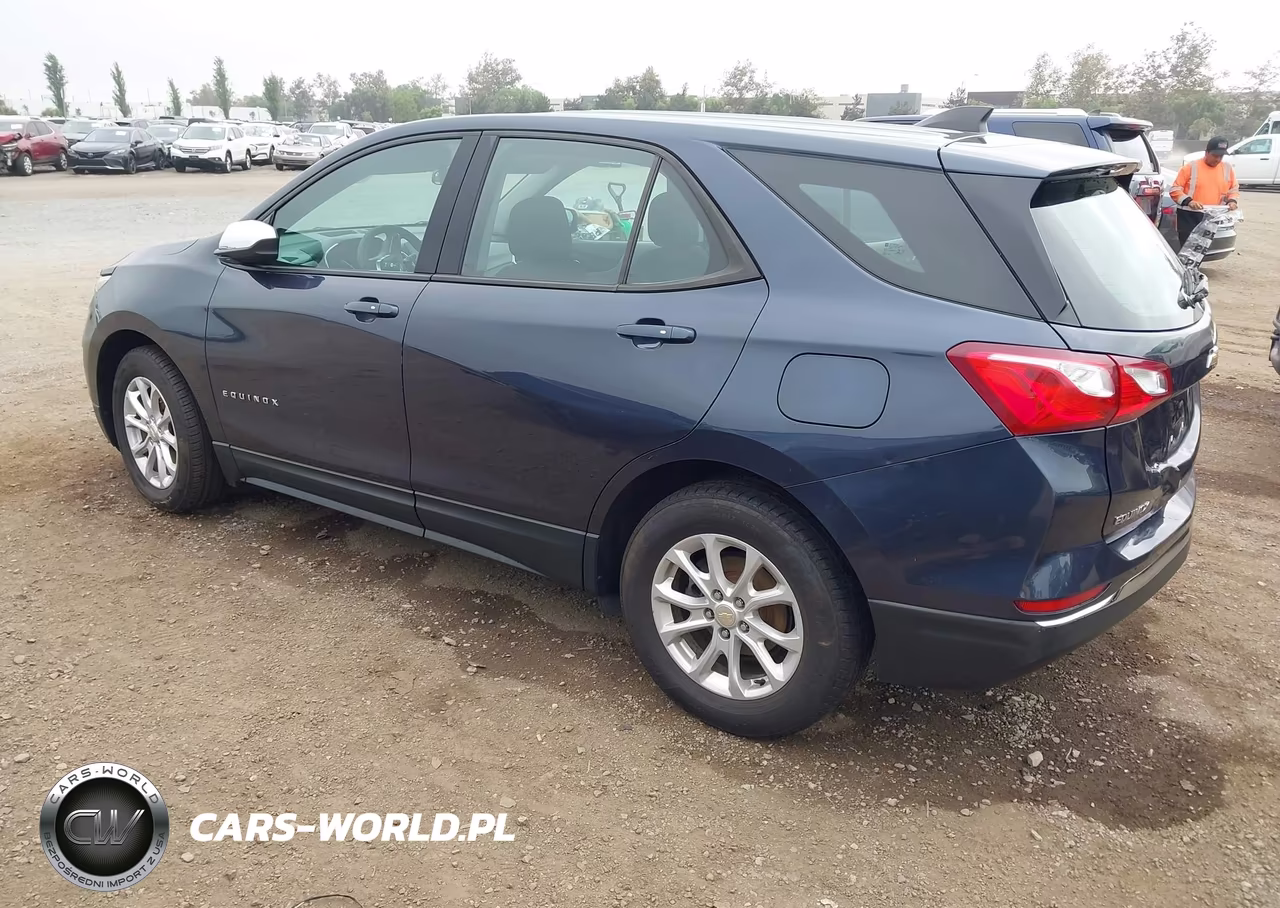 2018 Chevrolet Equinox Ls VIN:3GNAXHEV3JS557165 - 3