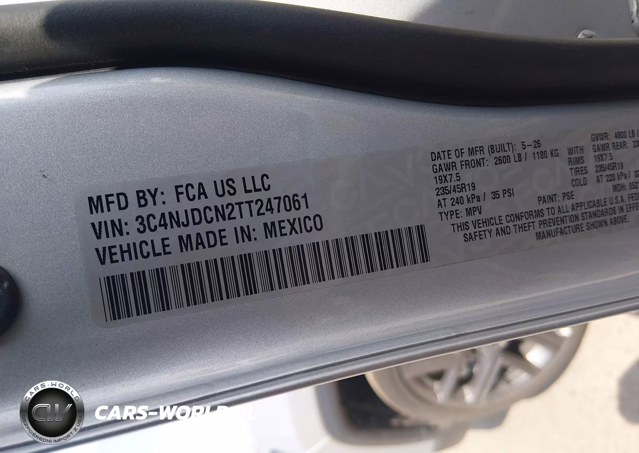 2026 Jeep Compass Limited Altitude VIN:3C4NJDCN2TT247061 - 9