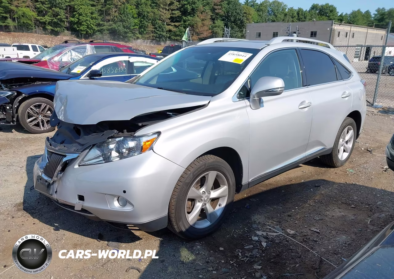 2012 Lexus Rx 350 VIN:2T2BK1BA7CC132371 - 2