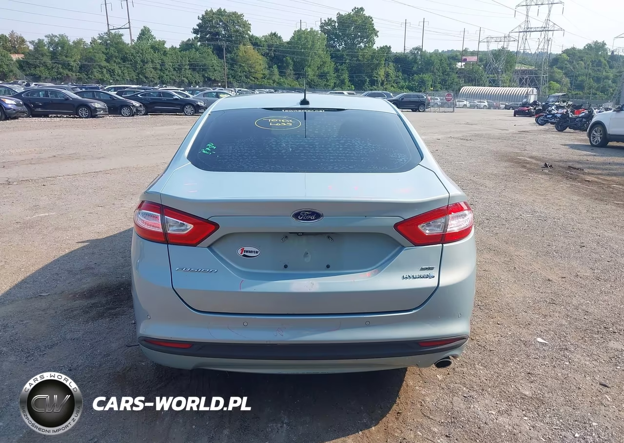 2014 Ford Fusion Hybrid Se VIN:3FA6P0LU4ER181752 - 16