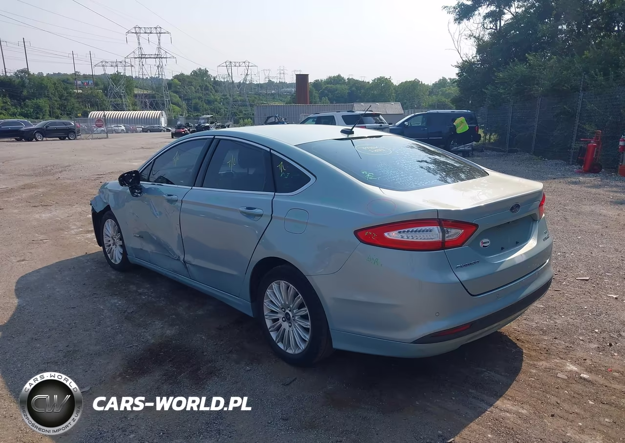 2014 Ford Fusion Hybrid Se VIN:3FA6P0LU4ER181752 - 3