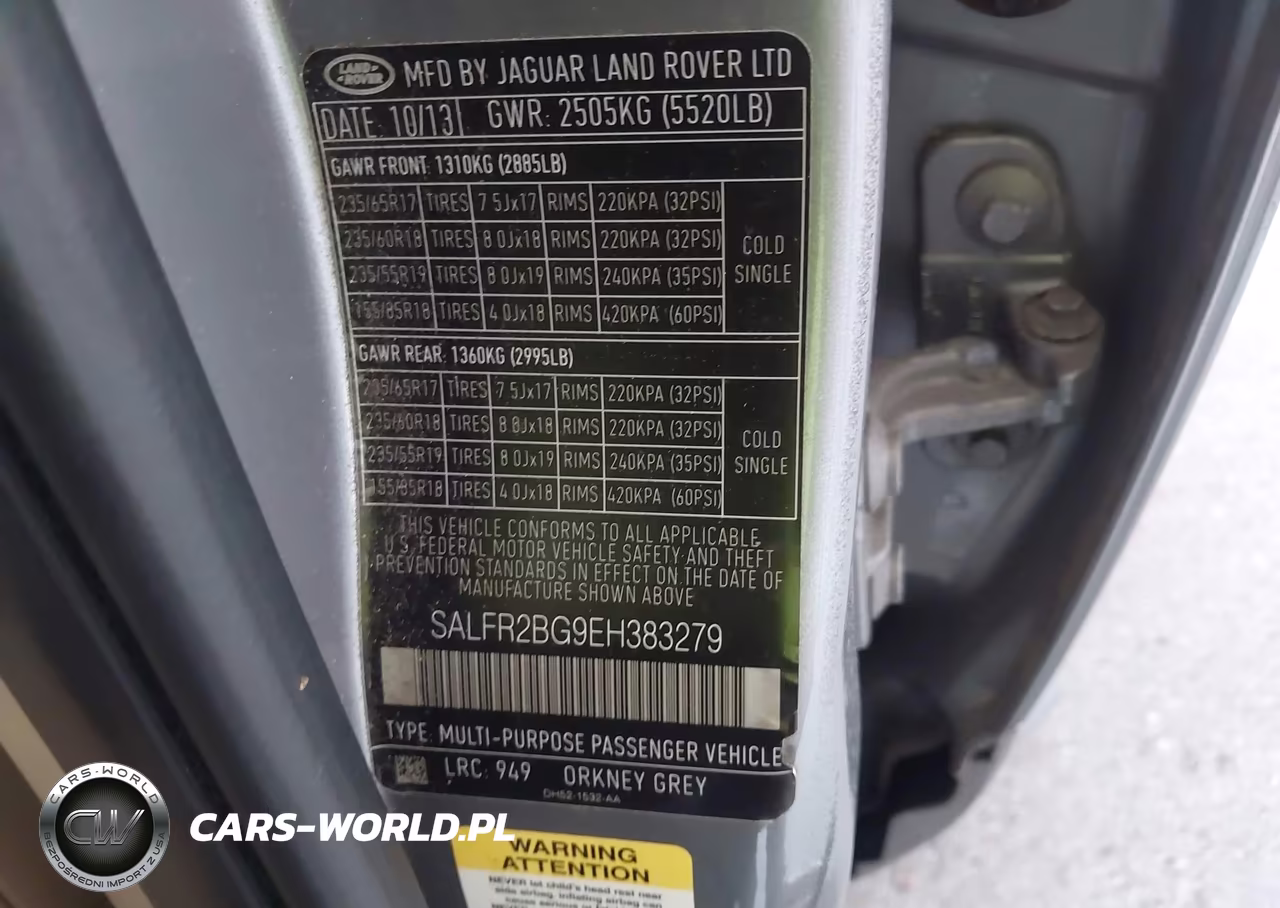 2014 Land Rover Lr2 VIN:SALFR2BG9EH383279 - 9