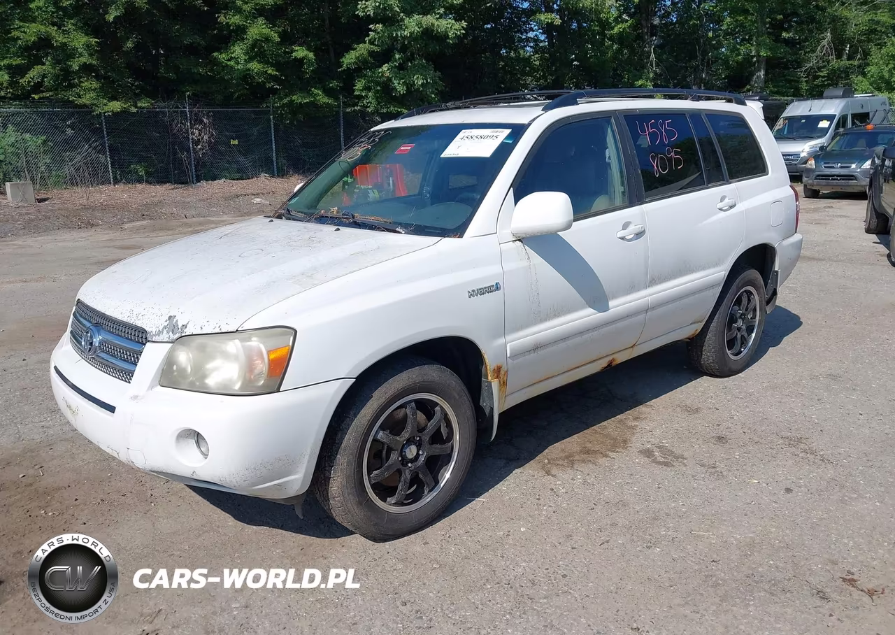 2006 Toyota Highlander Hybrid V6 VIN:JTEEW21A560027996 - 2