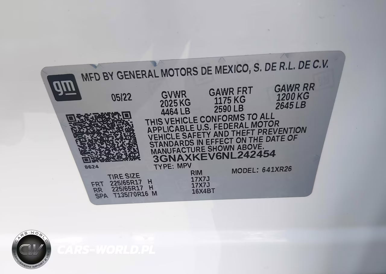 2022 Chevrolet Equinox Fwd Lt VIN:3GNAXKEV6NL242454 - 9