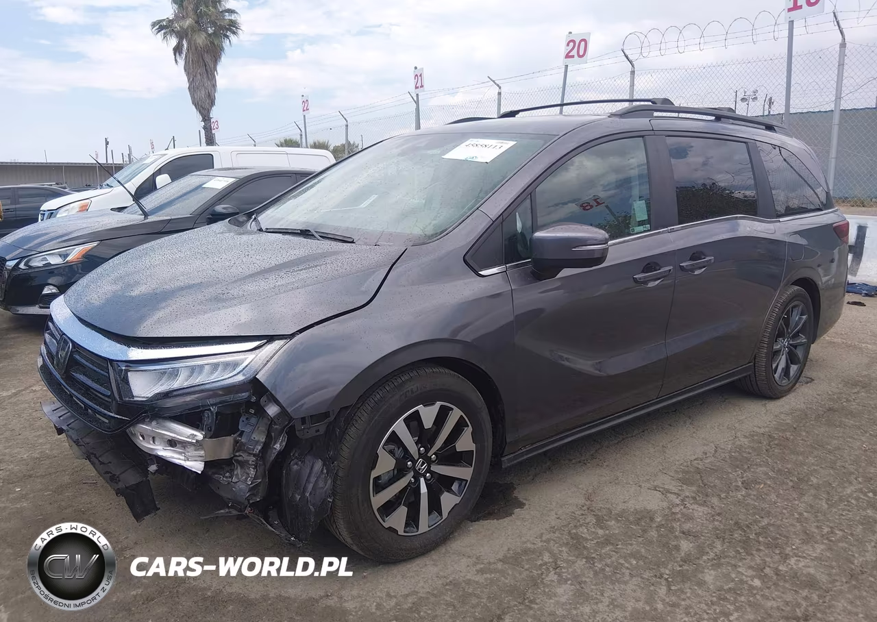 2026 Honda Odyssey Exl VIN:5FNRL6H63TB038547 - 2