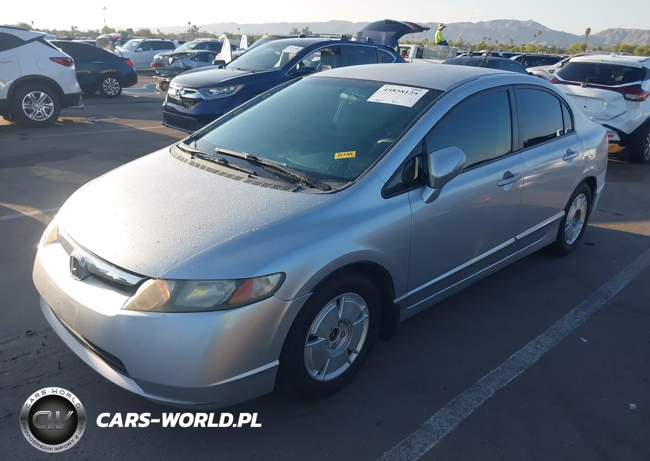 2008 Honda Civic Hybrid VIN:JHMFA36238S009646 - 2