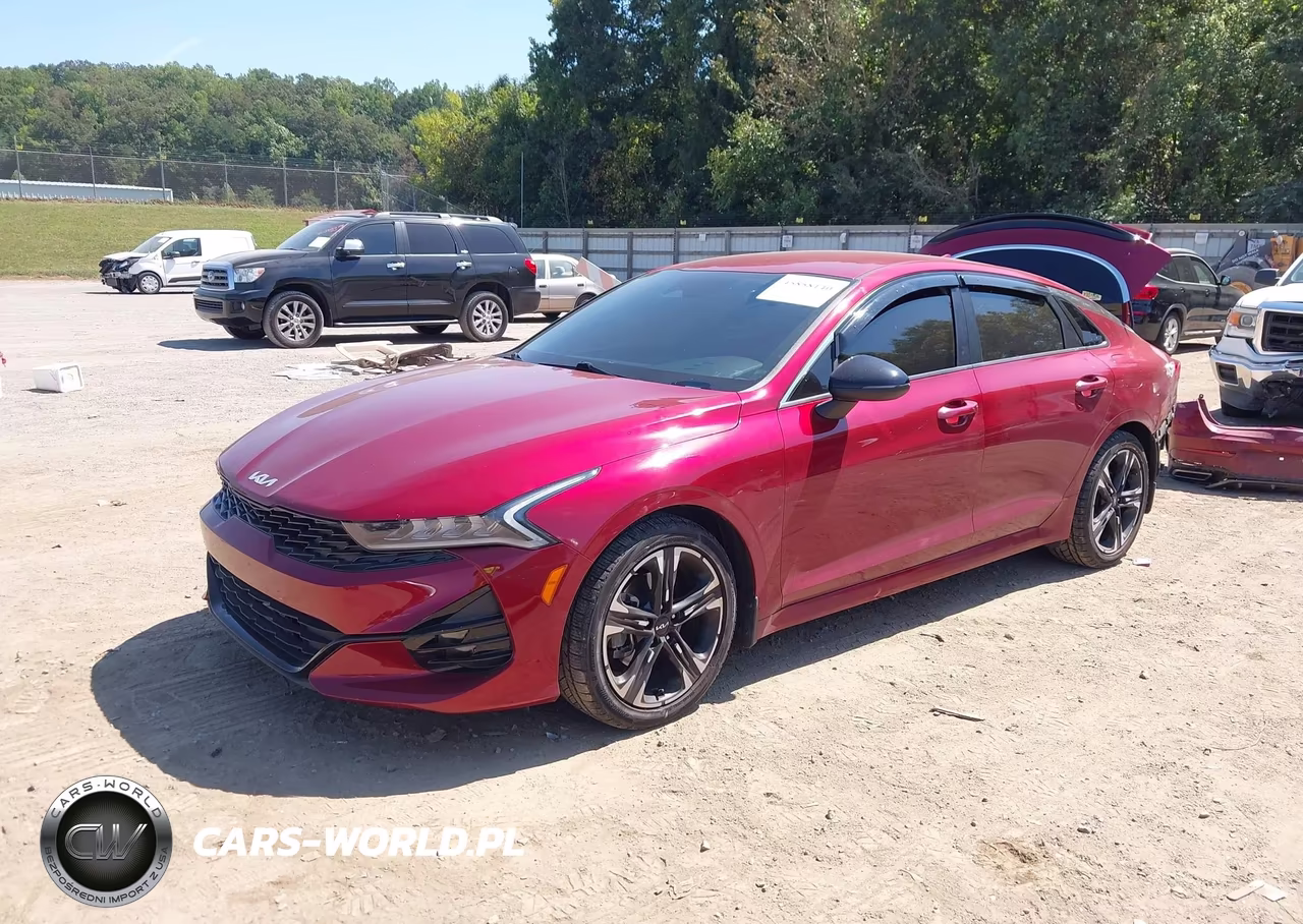 2022 Kia K5 Gt-Line VIN:5XXG64J22NG143591 - 2