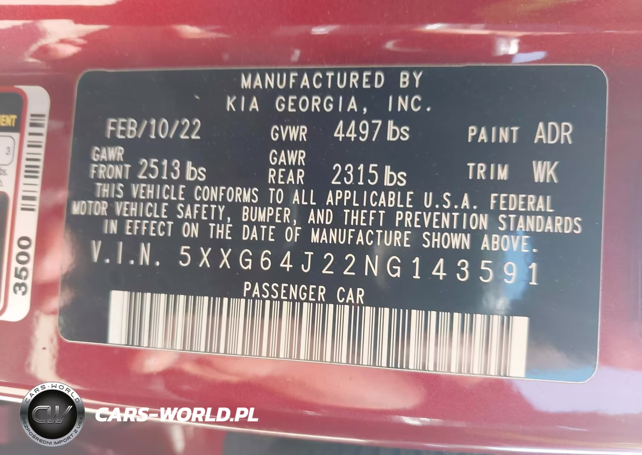 2022 Kia K5 Gt-Line VIN:5XXG64J22NG143591 - 9