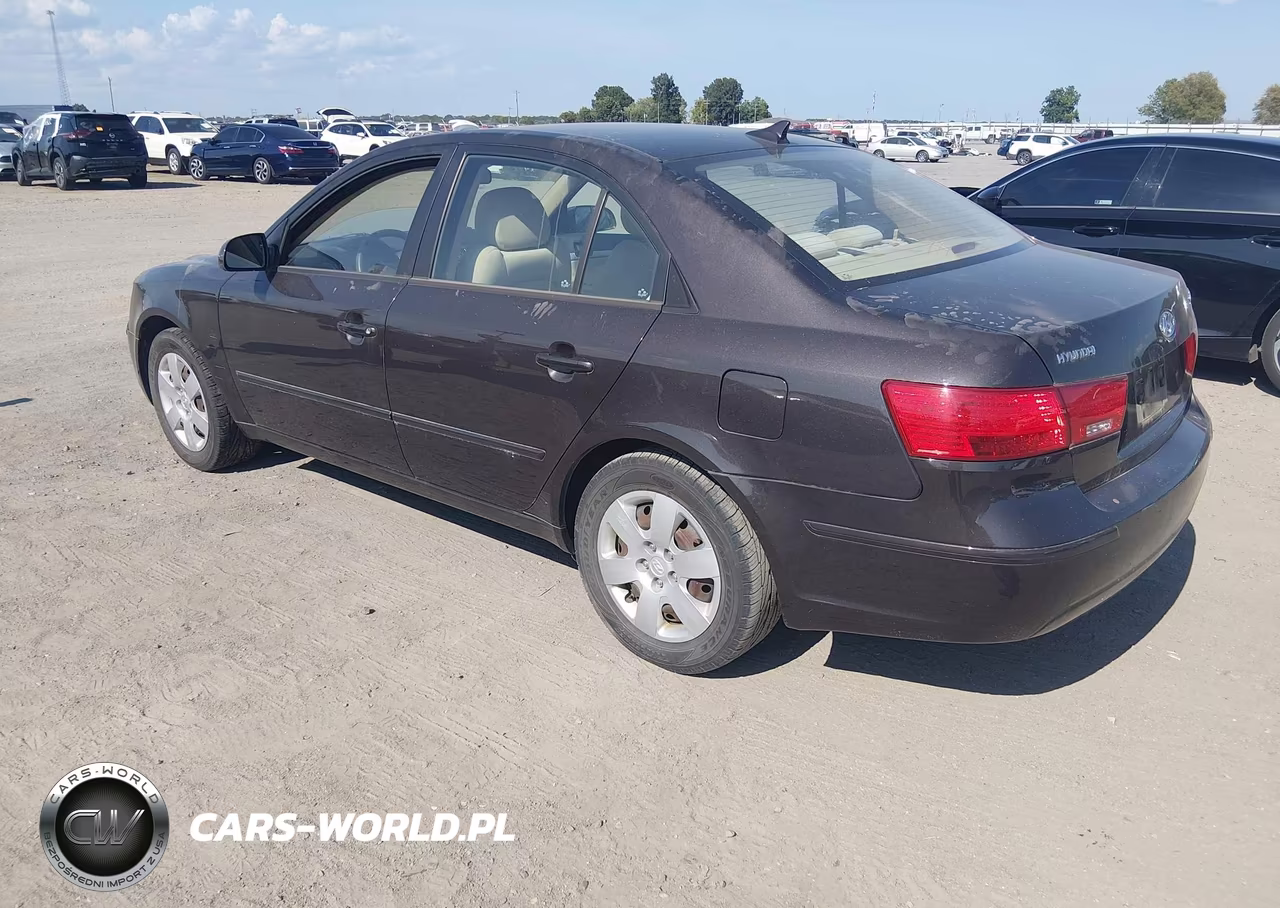 2009 Hyundai Sonata Gls VIN:5NPET46C79H480561 - 3