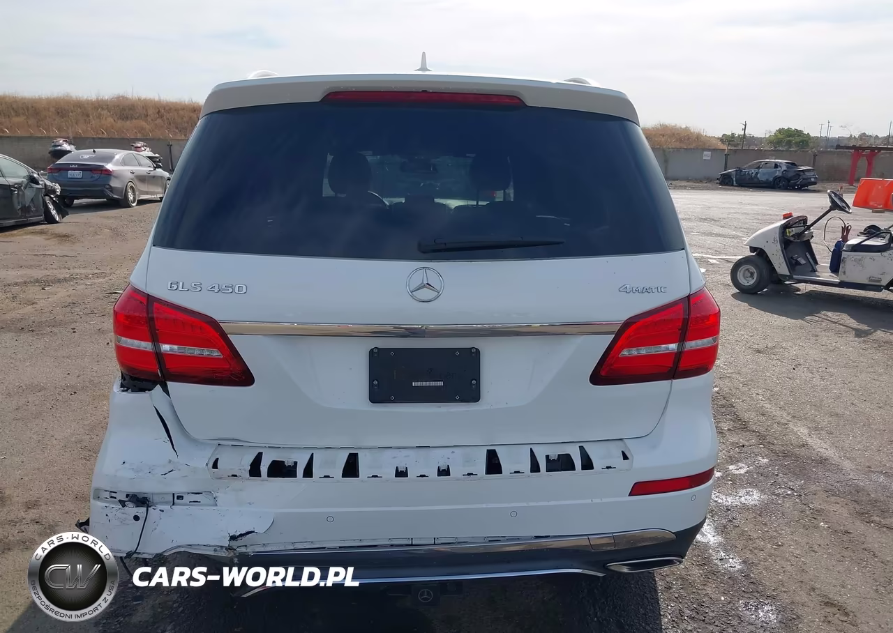 2017 Mercedes-Benz Gls 450 4Matic VIN:4JGDF6EE2HA975916 - 16