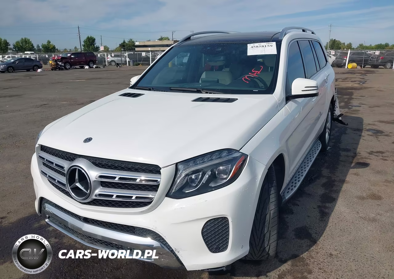 2017 Mercedes-Benz Gls 450 4Matic VIN:4JGDF6EE2HA975916 - 2