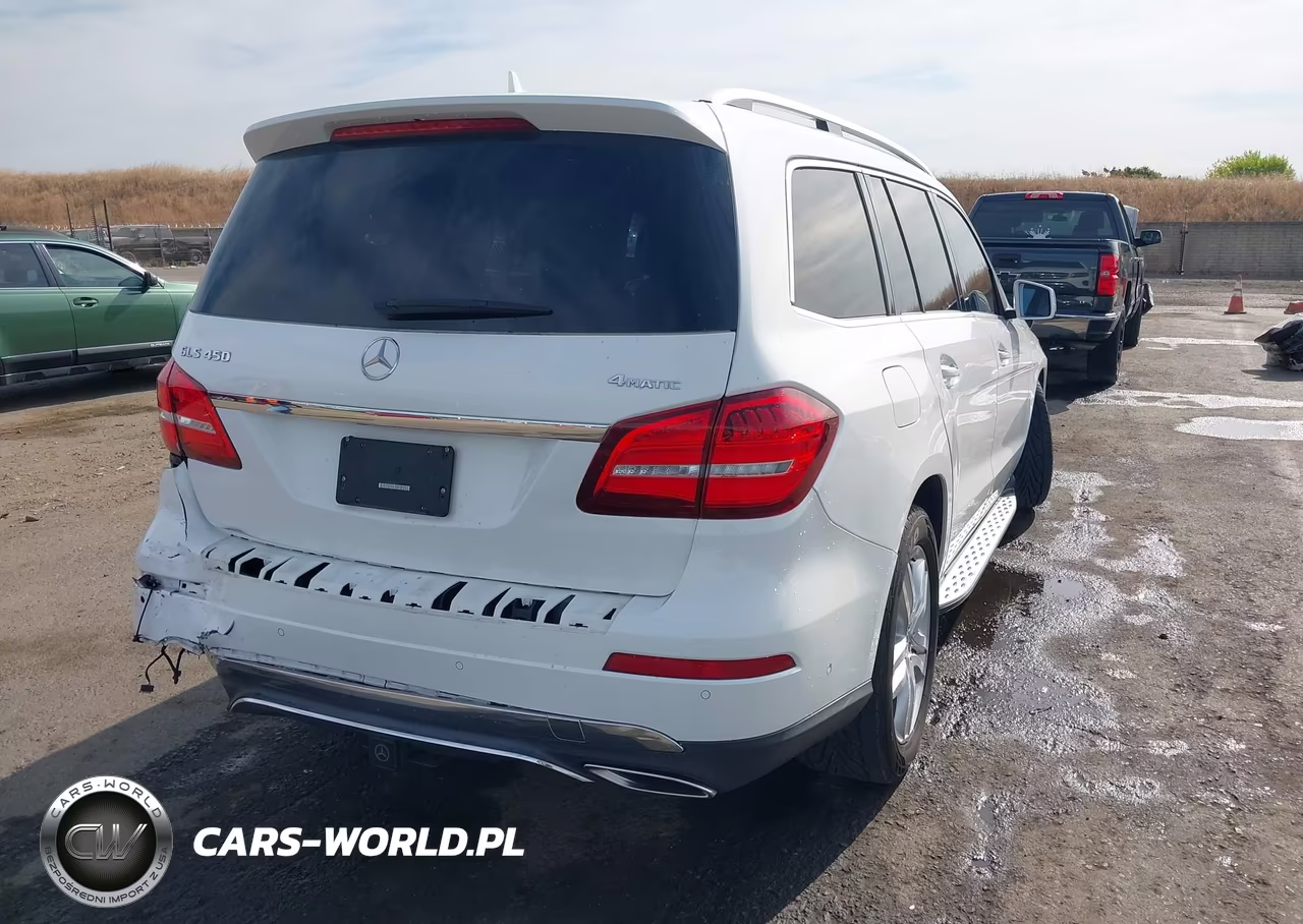 2017 Mercedes-Benz Gls 450 4Matic VIN:4JGDF6EE2HA975916 - 4