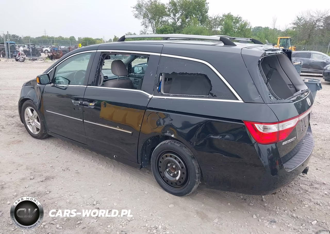 2012 Honda Odyssey Touring-Touring Elite VIN:5FNRL5H94CB119786 - 3