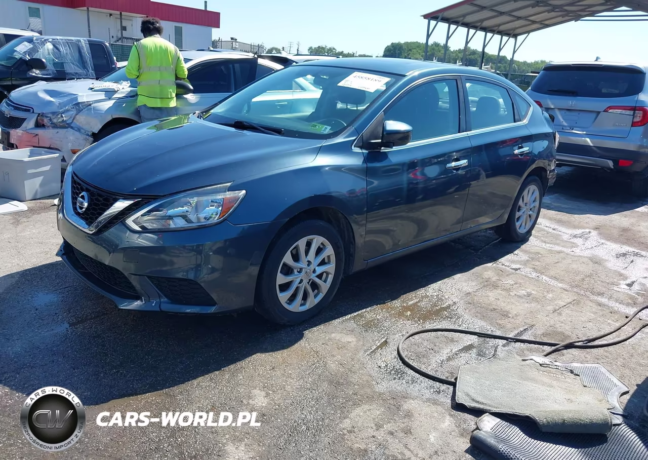 2017 Nissan Sentra Sv VIN:3N1AB7AP9HY296210 - 2