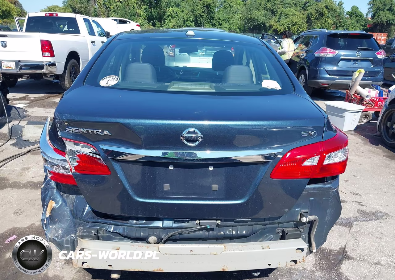 2017 Nissan Sentra Sv VIN:3N1AB7AP9HY296210 - 6