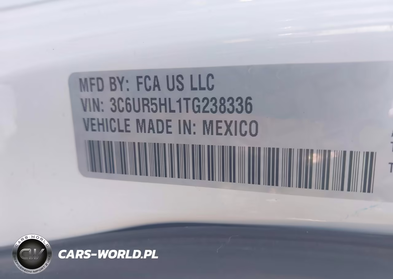 2026 Ram 2500 Tradesman 4X4 8' Box VIN:3C6UR5HL1TG238336 - 9