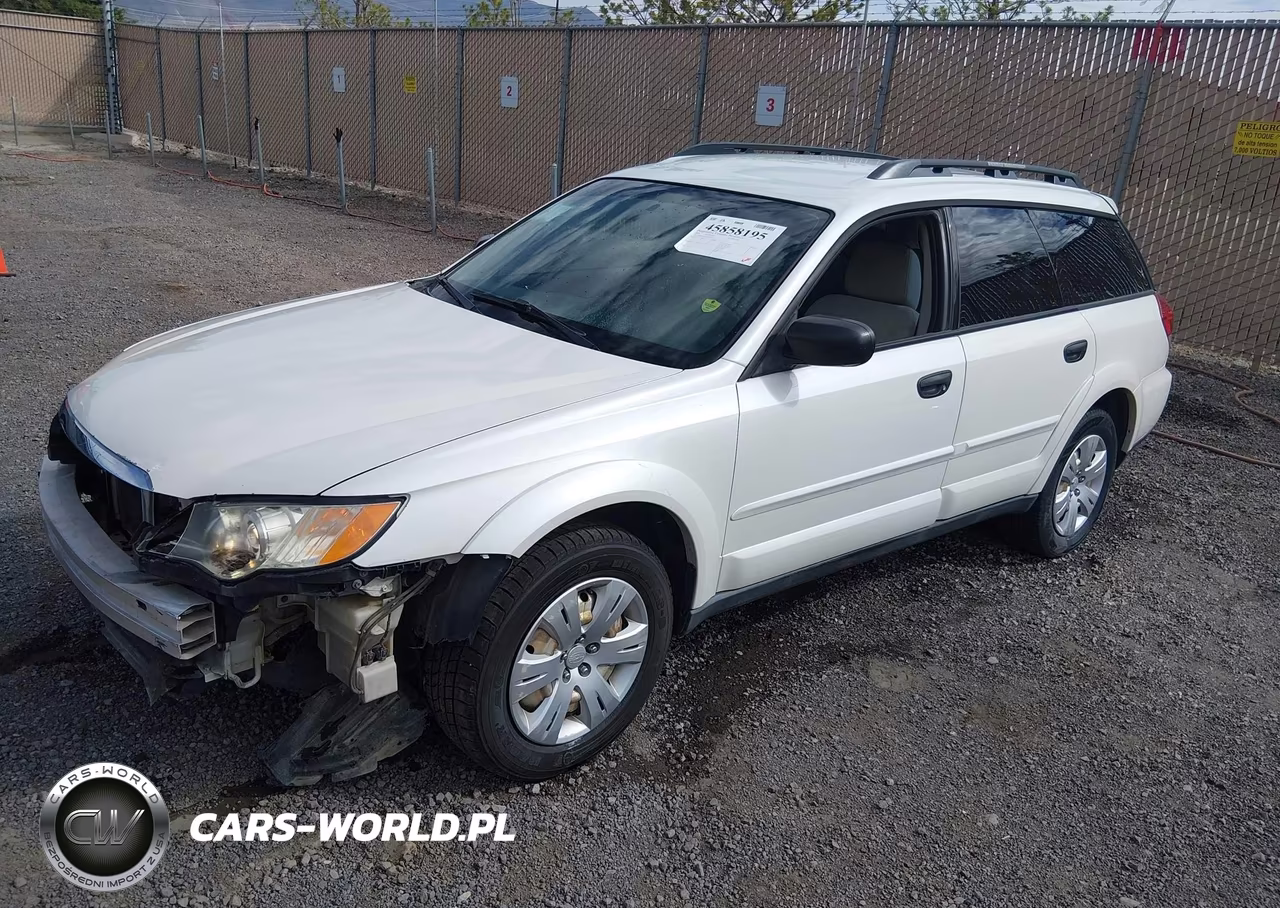 2009 Subaru Outback 2.5I VIN:4S4BP60C897329496 - 2
