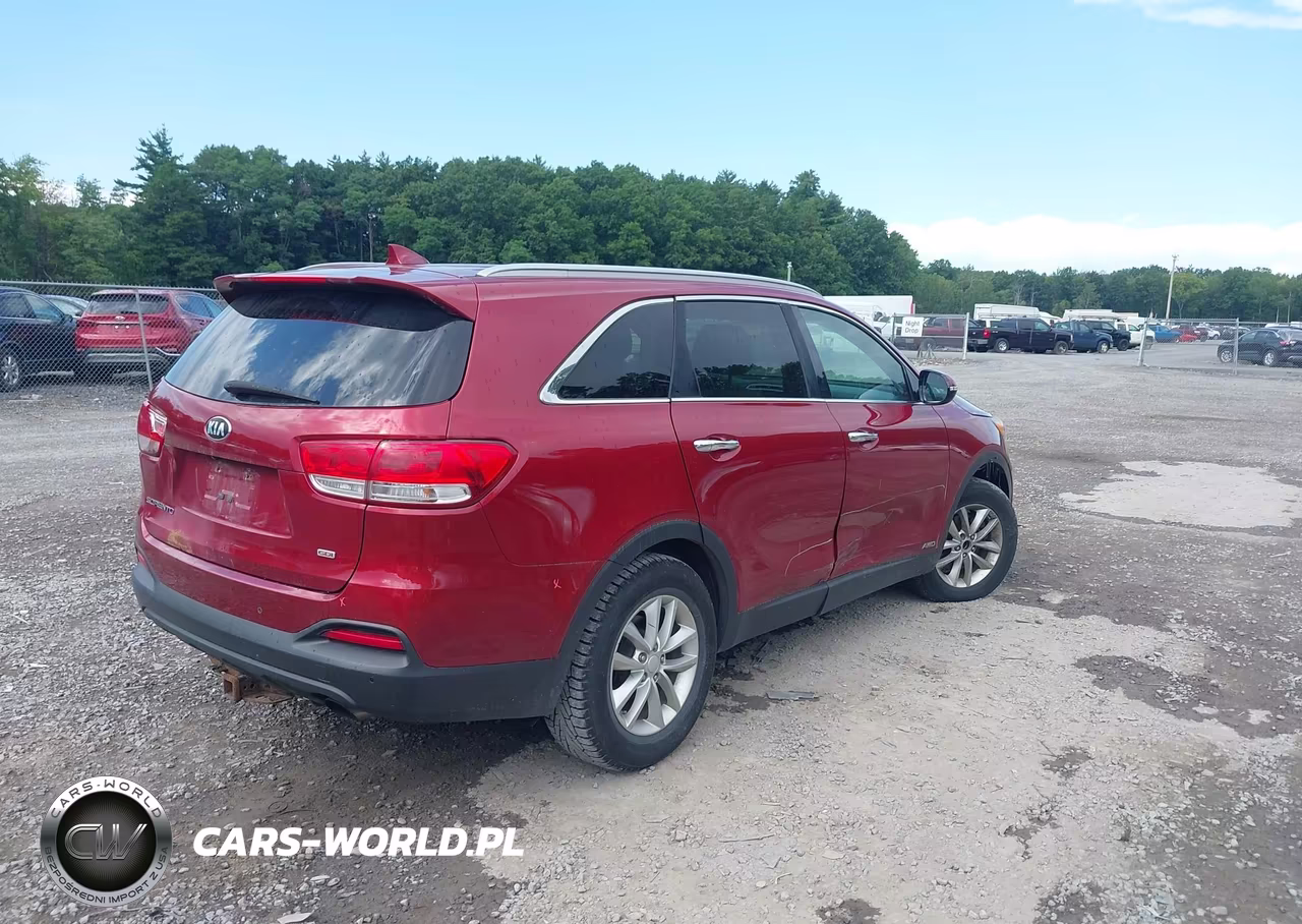 2016 Kia Sorento 2.4L Lx VIN:5XYPGDA37GG099673 - 4