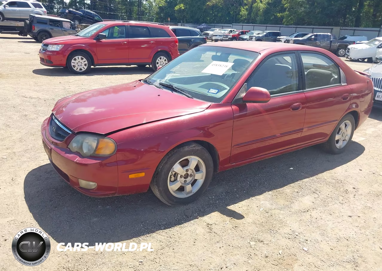 2003 Kia Spectra Gs-Gsx VIN:KNAFB161335120177 - 2