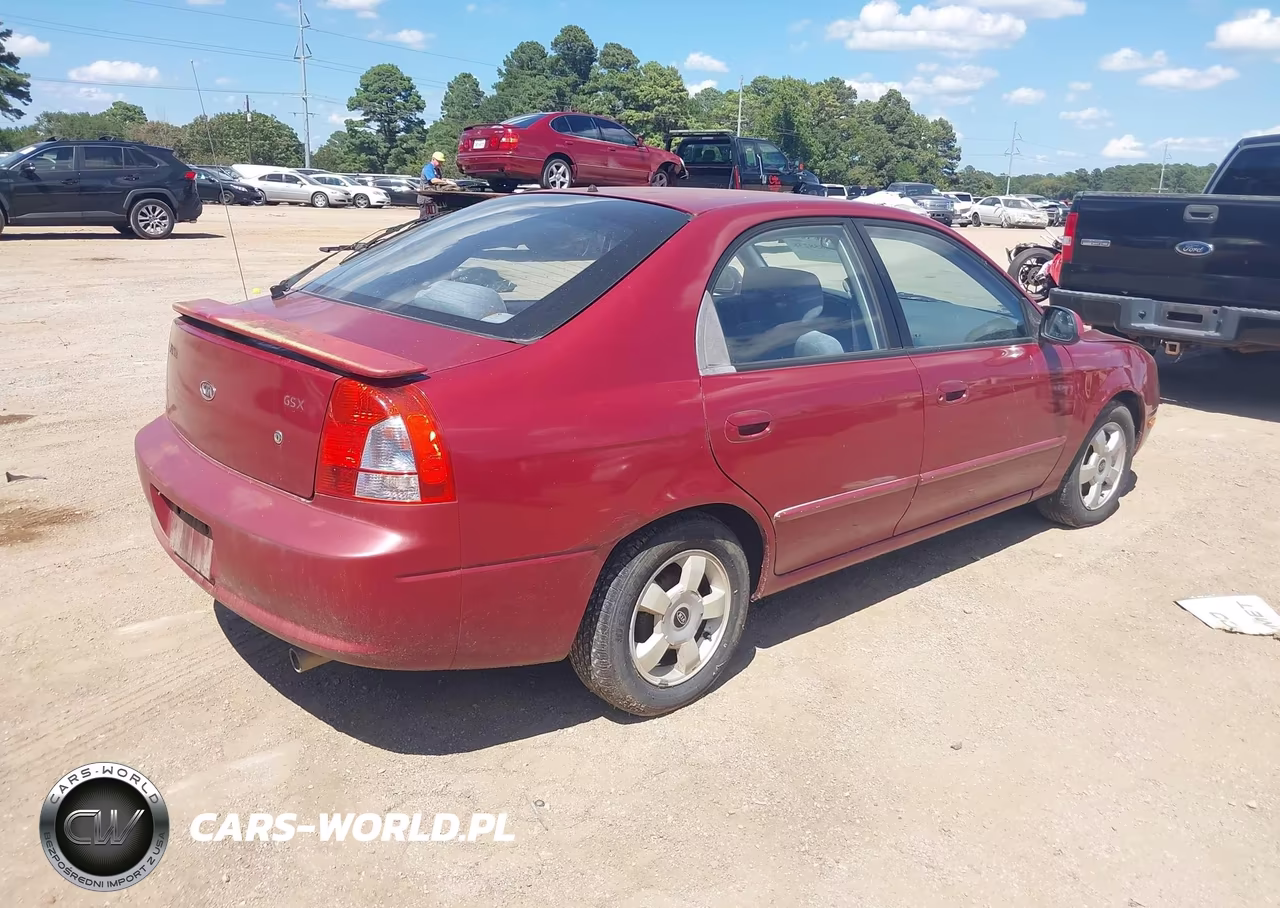 2003 Kia Spectra Gs-Gsx VIN:KNAFB161335120177 - 4