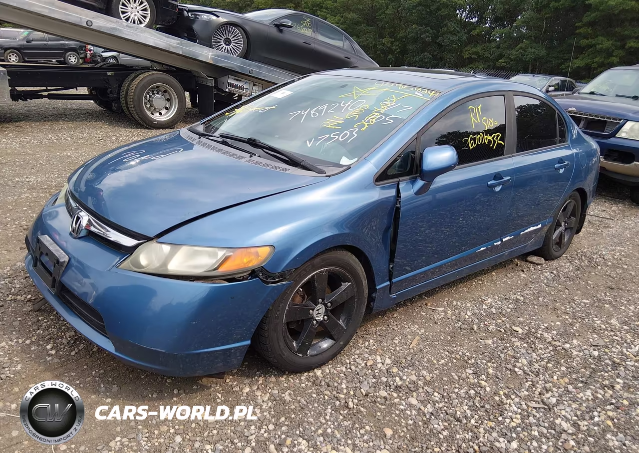 2008 Honda Civic Ex-L VIN:1HGFA15928L077503 - 2