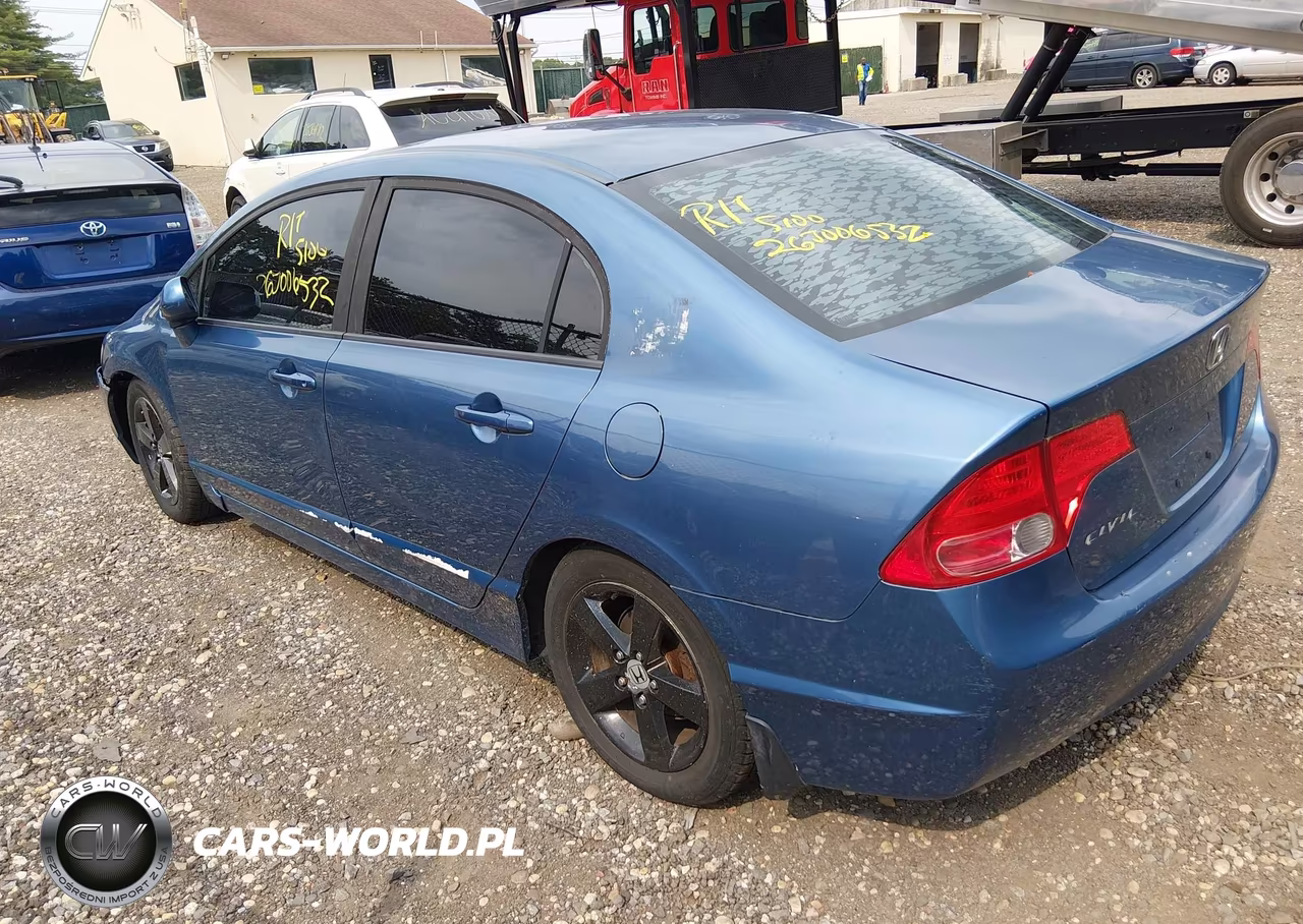 2008 Honda Civic Ex-L VIN:1HGFA15928L077503 - 3
