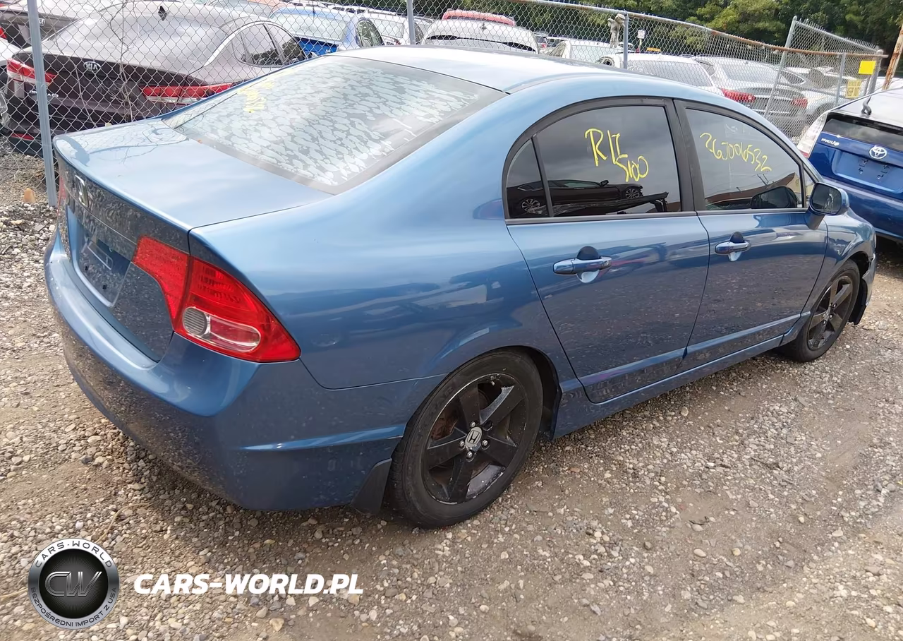 2008 Honda Civic Ex-L VIN:1HGFA15928L077503 - 4