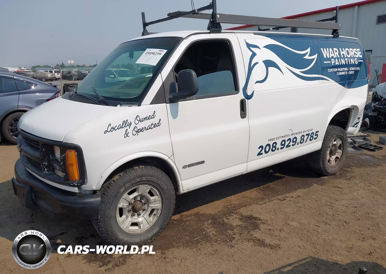 1999 Chevrolet Express VIN:1GCHG35R6X1158404 - 2