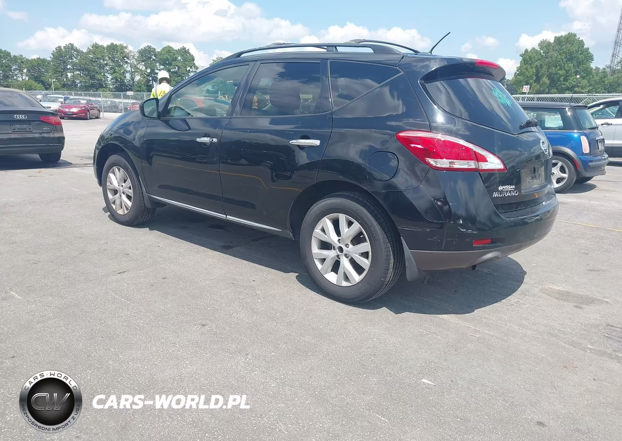2013 Nissan Murano Sl VIN:JN8AZ1MU8DW209104 - 3