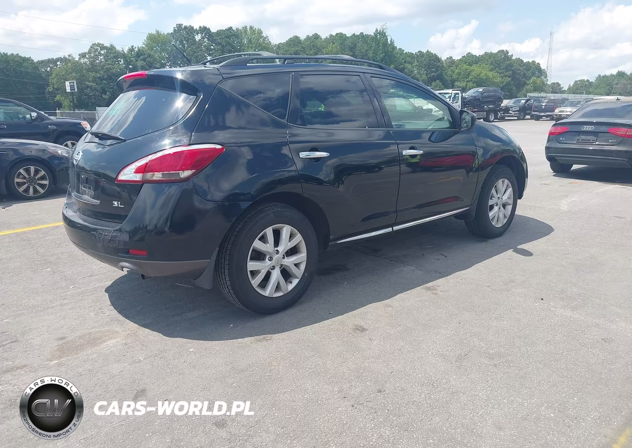 2013 Nissan Murano Sl VIN:JN8AZ1MU8DW209104 - 4