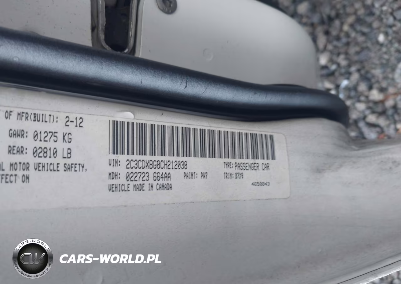 2012 Dodge Charger Se VIN:2C3CDXBG8CH212038 - 9