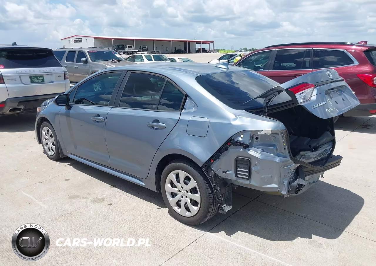2022 Toyota Corolla Le VIN:5YFEPMAEXNP312682 - 3