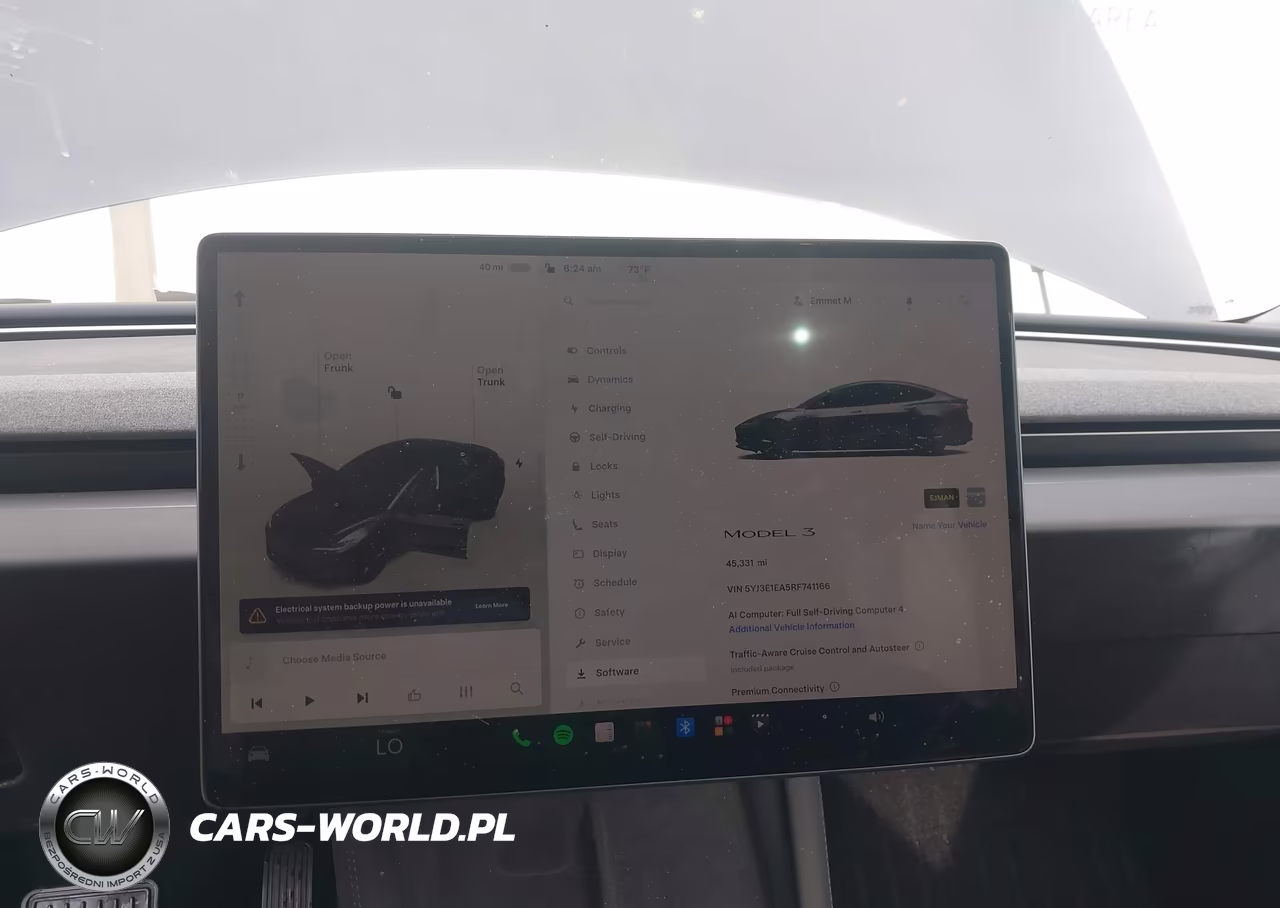 2024 Tesla Model 3 Long Range Dual Motor All-Wheel Drive-Rear-Wheel Drive VIN:5YJ3E1EA5RF741166 - 18