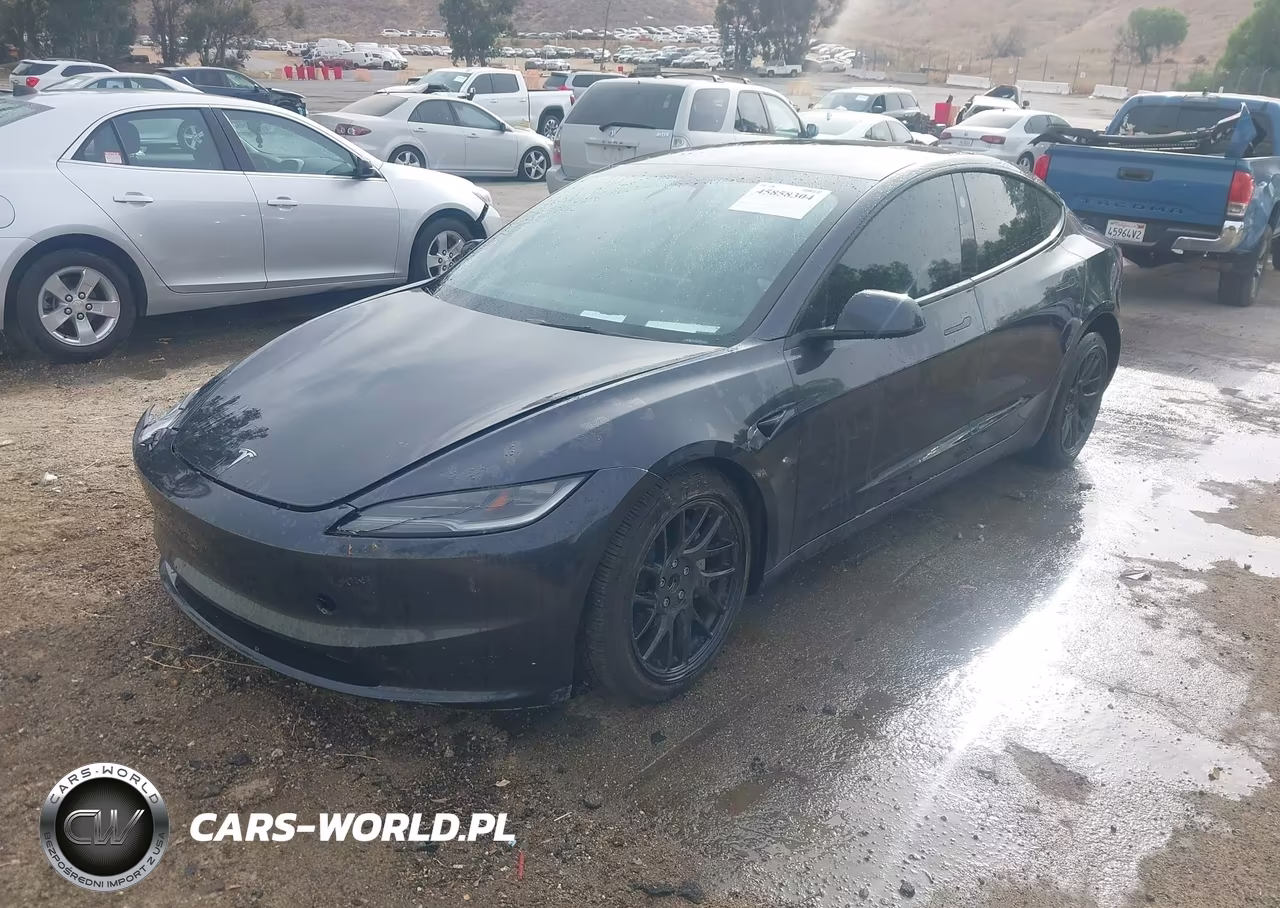 2024 Tesla Model 3 Long Range Dual Motor All-Wheel Drive-Rear-Wheel Drive VIN:5YJ3E1EA5RF741166 - 2